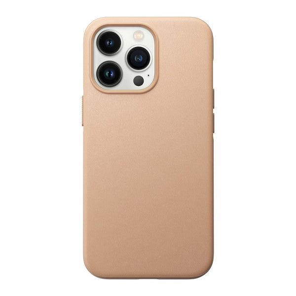 Nomad - Modern Leather Case - iPhone 13 Pro - Natural - Twin Flame Collections