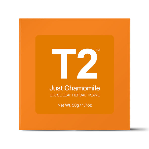 T2 Just Chamomile Loose Leaf Gift Cube 50g - Twin Flame Collections