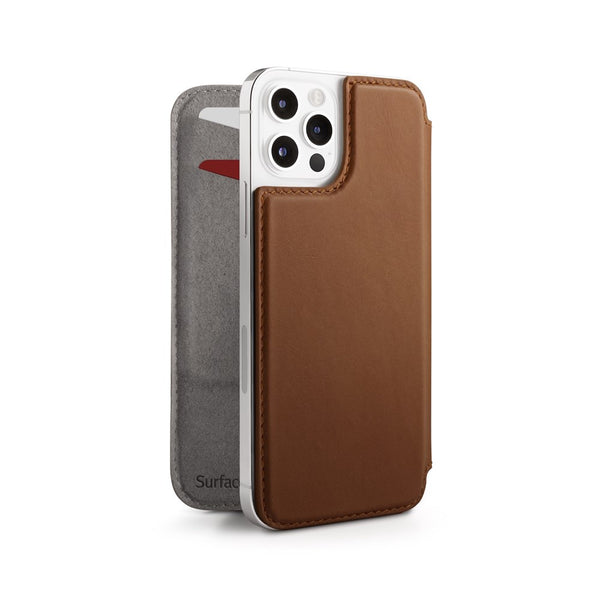 Twelve South - SurfacePad for iPhone 12 Pro Max - Brown - Twin Flame Collections