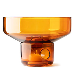 Studio Milligram - Sensory - Glass Oil Burner - Amber Colour