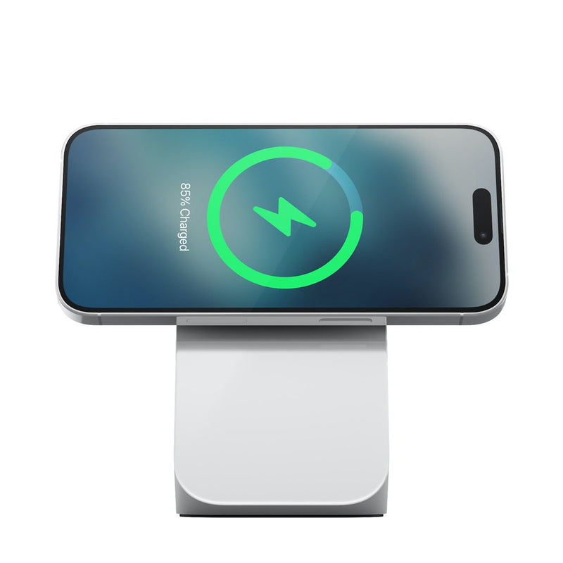 Nomad - Stand One - MagSafe Wireless Charger - Silver