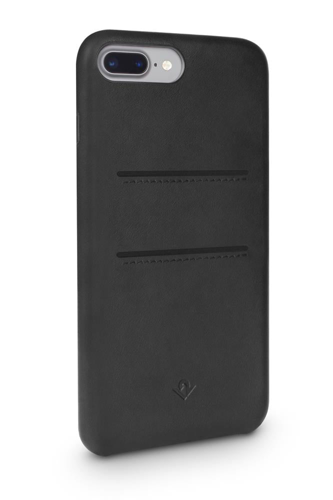 Twelve South - Relaxed Leather case with pockets - iPhone 7/8 Plus - Black - Twin Flame Collections