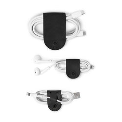 Twelve South - Cablesnap 3 Pack - Black - Twin Flame Collections