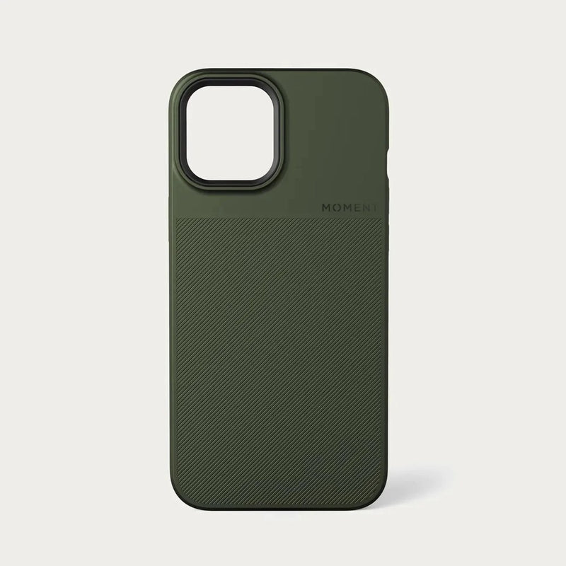 Moment - Thin Case with MagSafe - iPhone 12 Pro Max - Olive Green - Twin Flame Collections