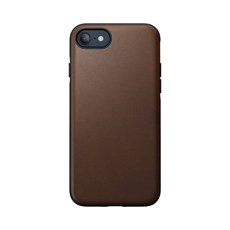 Nomad - Modern Leather Case - iPhone 7/8/SE (3rd Gen) - Brown - Twin Flame Collections