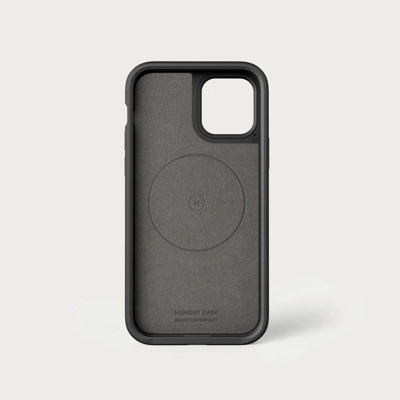 Moment - Case with MagSafe - iPhone 12 - Black Canvas - Twin Flame Collections