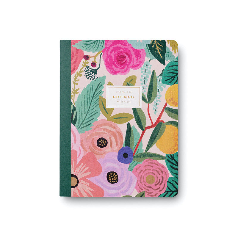 Rifle Paper Co - Ruled Notebook - Garden Party