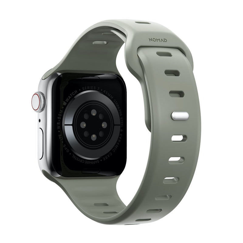 Nomad - Sport Slim Band for Apple Watch 42/44/45mm - Sage - Twin Flame Collections