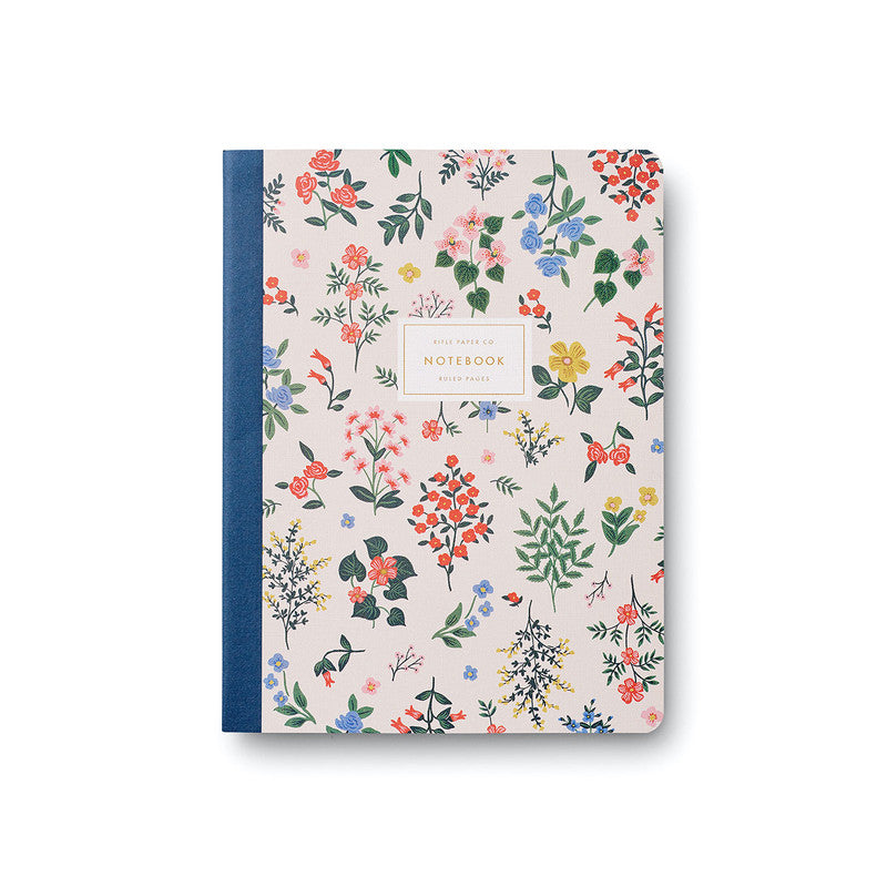 Rifle Paper Co - Ruled Notebook - Hawthorne