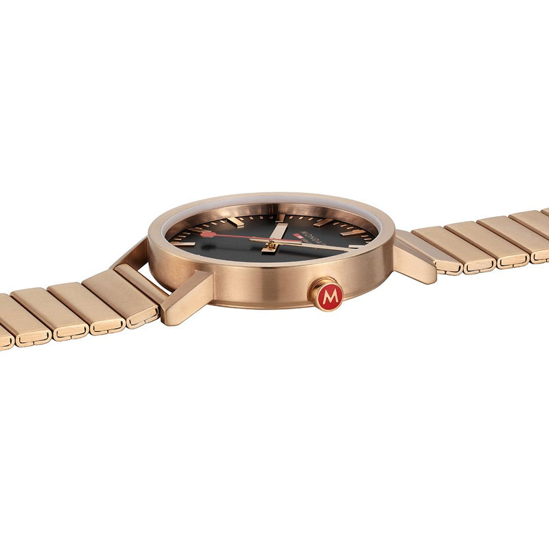 Mondaine Official Classic Metal Rose Gold Watch 40mm - A660.30360.16SBR - Twin Flame Collections