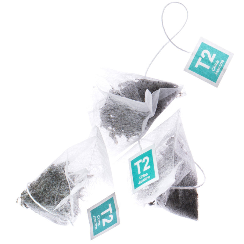 T2 China Jasmine Teabag Gift Cube 25pk - Twin Flame Collections