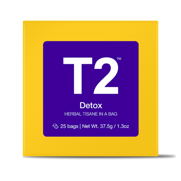 T2 Detox Teabag Gift Cube 25pk - Twin Flame Collections