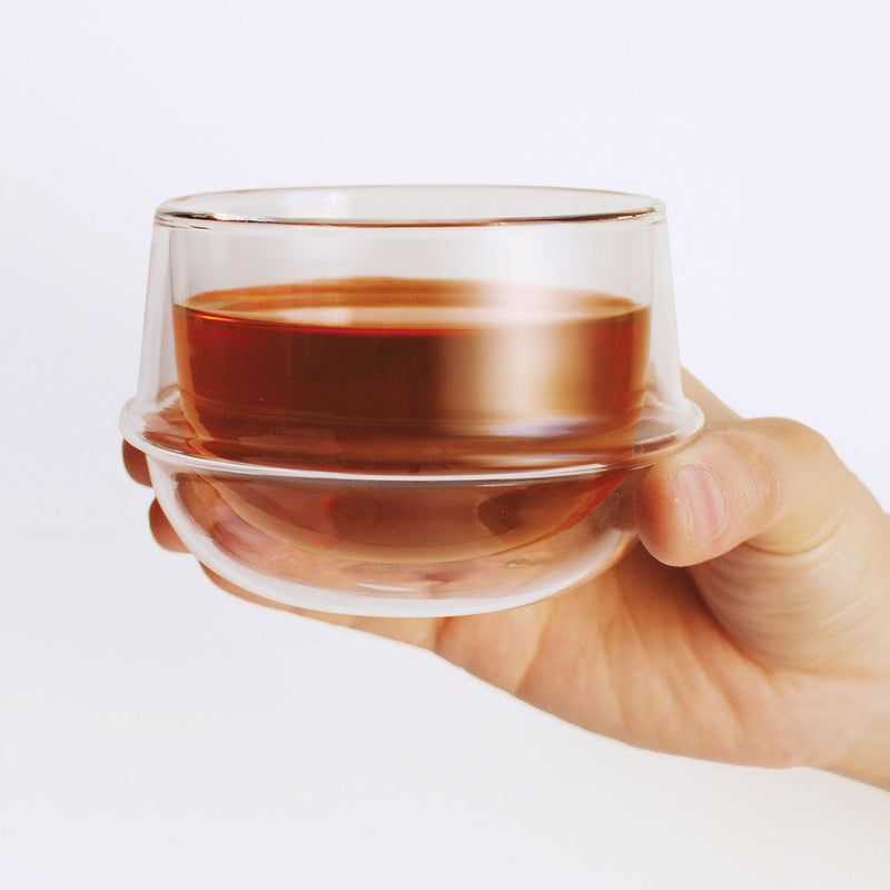kinto Kronos Double Wall Tea Cup - Twin Flame Collections