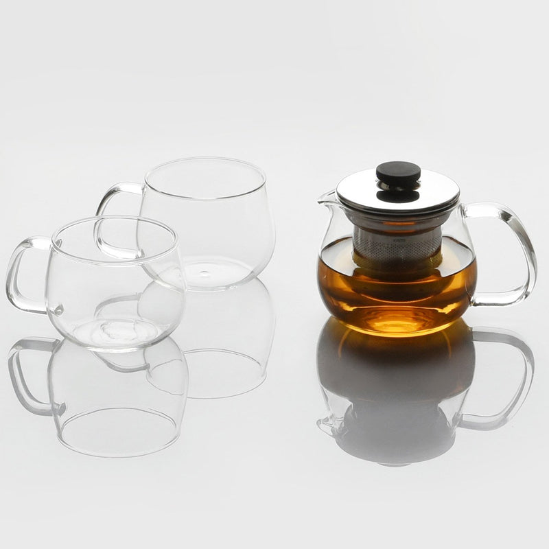 Kinto Unitea Teapot With Stainless Steel Strainer - Twin Flame Collections