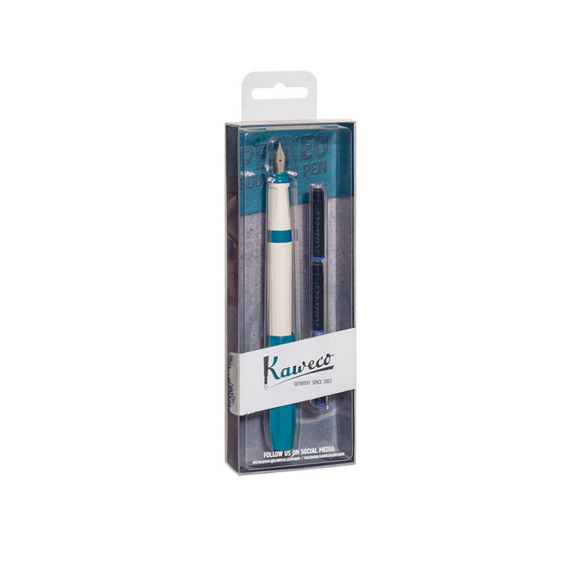 Kaweco - PERKEO - Fountain Pen Pack - Old Chambray - Twin Flame Collections