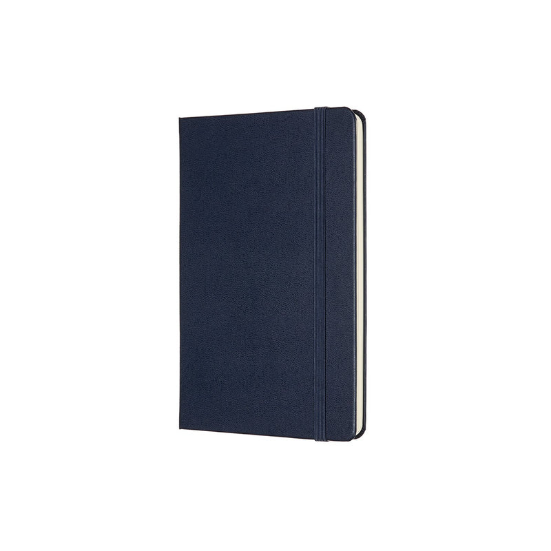 Moleskine Classic Notebook, Large, Dotted, Blue Sapphire, Hard Cover