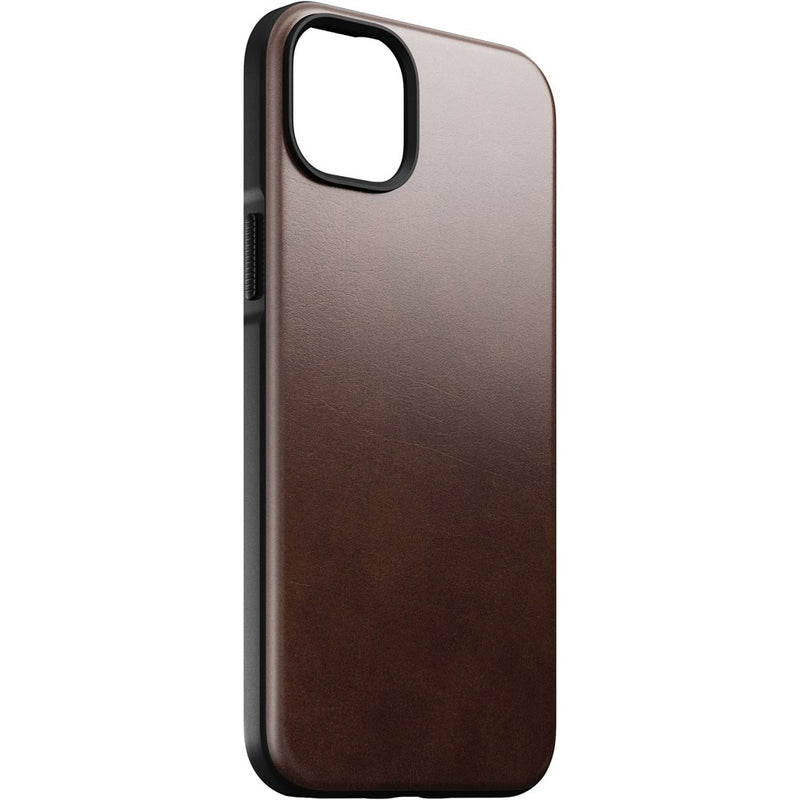 Nomad - Modern Horween Leather Case - iPhone 14 Plus - Twin Flame Collections