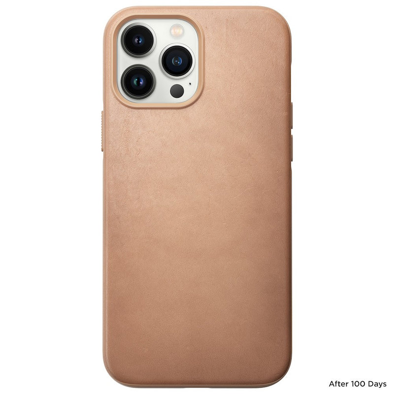 Nomad - Modern Leather Case - iPhone 13 Pro Max - Natural - Twin Flame Collections