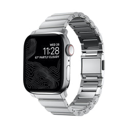 Nomad - Stainless Steel Band for Apple Watch 40/41mm - Silver