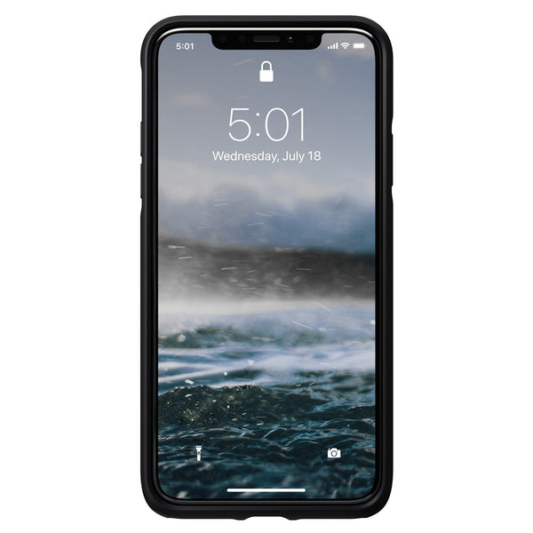 Nomad - Leather Case - Rugged - iPhone 11 Pro Max - Black - Twin Flame Collections