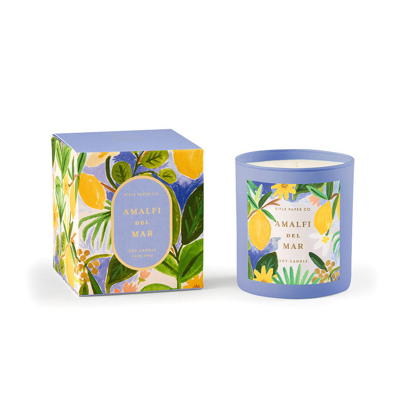 RIFLE PAPER CO - CANDLE - AMALFI DEL MAR - Twin Flame Collections
