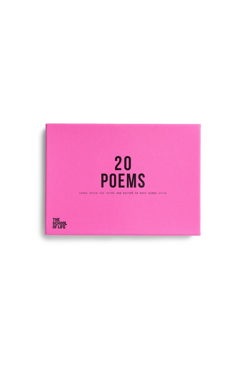 THE SCHOOL OF LIFE - 20 POEM CARDS - Twin Flame Collections