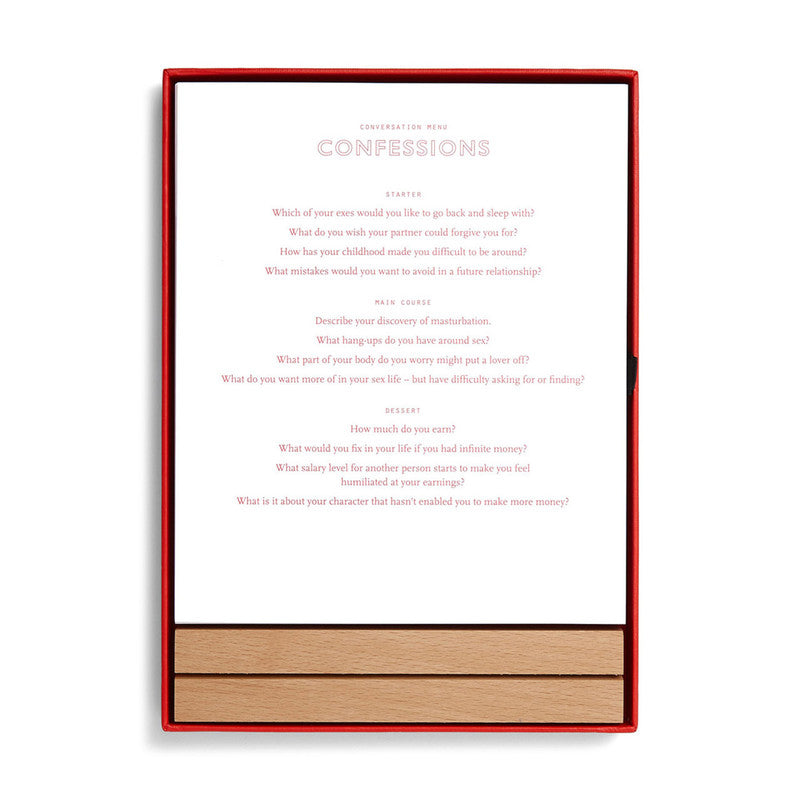 THE SCHOOL OF LIFE - CONVERSATION MENUS - Twin Flame Collections