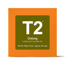 T2 Oolong Loose Leaf Gift Cube 100g - Twin Flame Collections