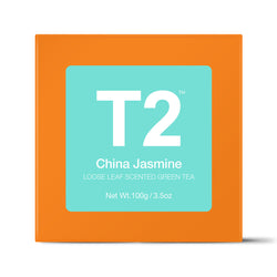 T2 China Jasmine Loose Leaf Gift Cube 100g - Twin Flame Collections