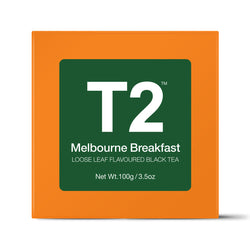 T2 Melbourne Breakfast Loose Leaf Gift Cube 100g - Twin Flame Collections