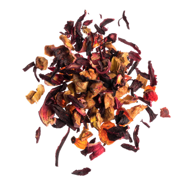 T2 Pumping Pomegranate Loose Leaf Gift Cube 100g - Twin Flame Collections