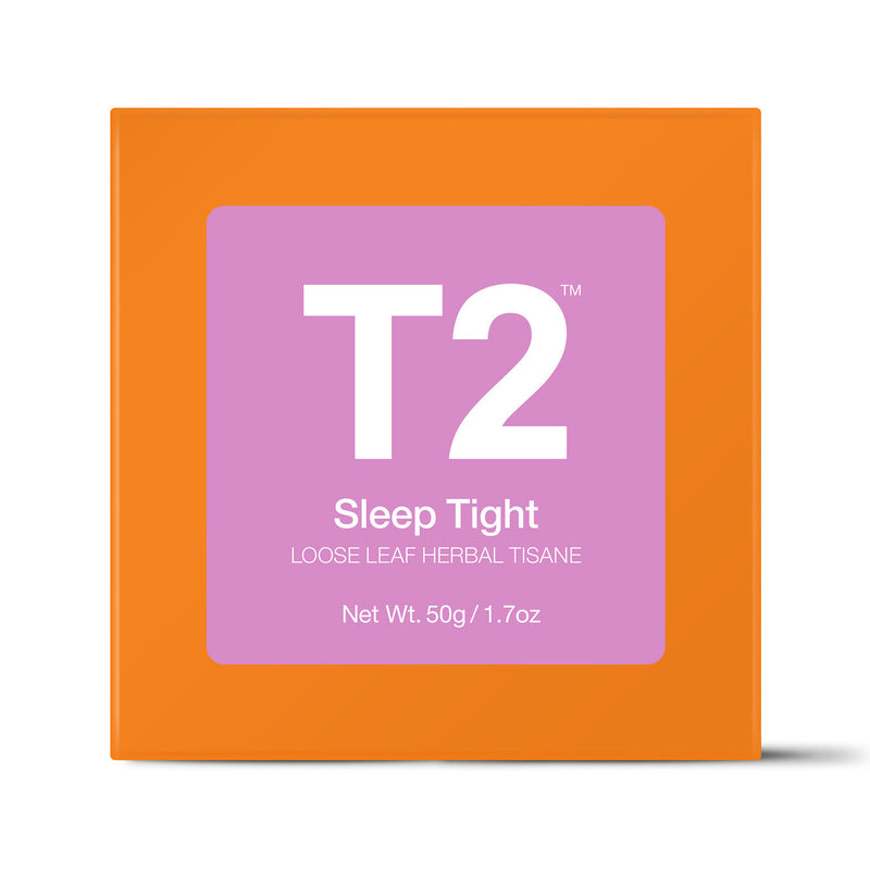 T2 Sleep Tight Loose Leaf Gift Cube 50g - Twin Flame Collections