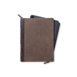 Twelve South - BookBook Cover - iPad Pro 11/Air 4/10.2 (7-9th Gen) - Brown (Cream Interior)