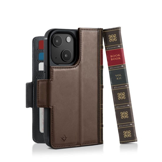 Twelve South - BookBook for iPhone 14 - Brown