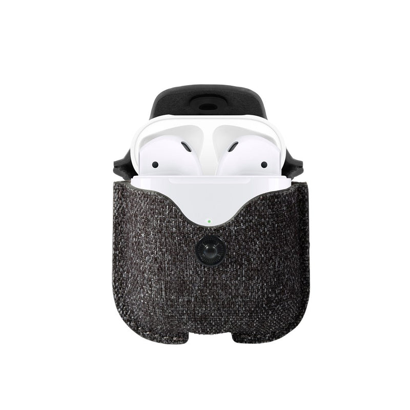 Twelve South - AirSnap Twill for AirPods - Smoke - Twin Flame Collections