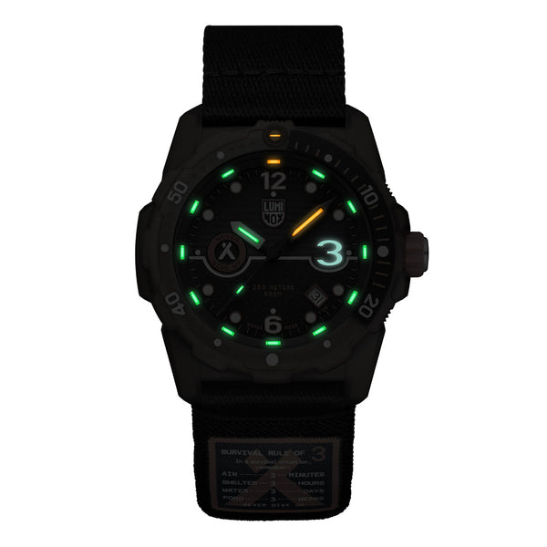 Luminox Bear Grylls x #TIDE Recycled Ocean Material Rule of 3 Men's Watch - Twin Flame Collections
