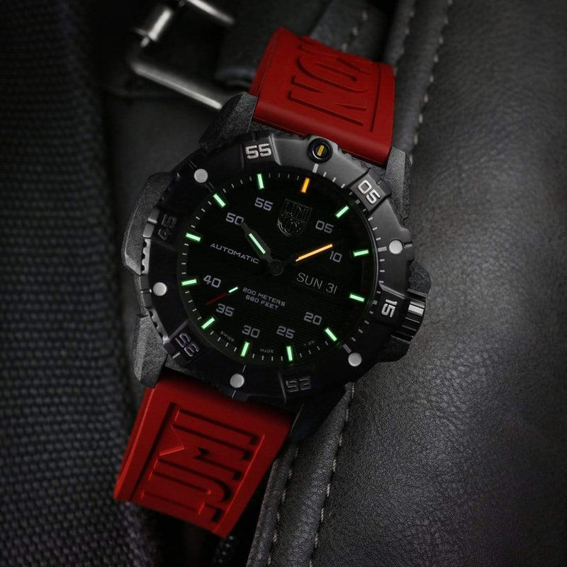Luminox Master Carbon SEAL Automatic 45 mm Military Dive Watch - 3875 - Twin Flame Collections