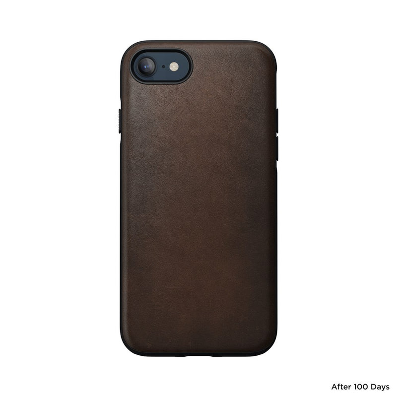 Nomad - Modern Leather Case - iPhone 7/8/SE (3rd Gen) - Brown - Twin Flame Collections