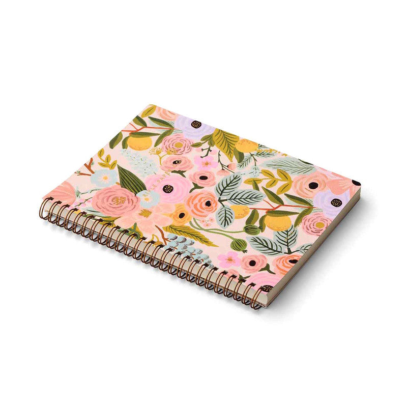 Rifle Paper Co - Spiral Notebook - Ruled - A5 - Garden Party Pastel - Twin Flame Collections